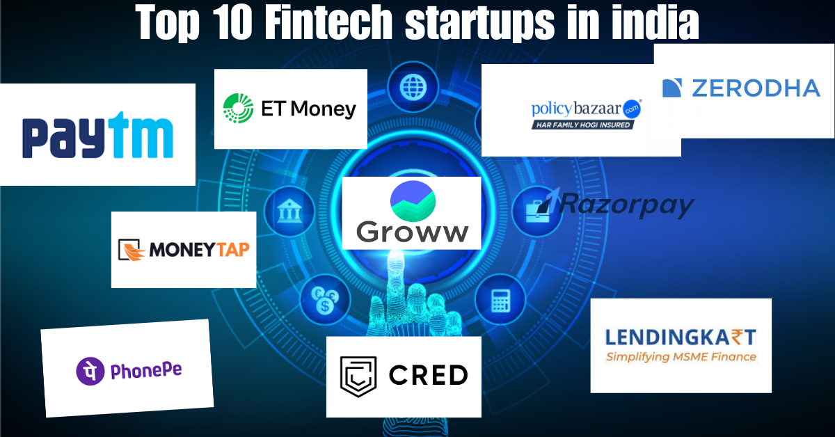 "Top 10 FinTech Startups in India: Revolutionizing Finance with Innovative Technology Solutions"
