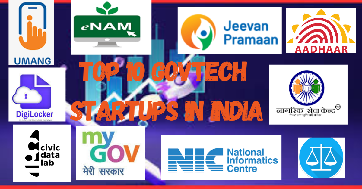 "Top 10 GovTech Startups in India: Innovating Government Solutions"