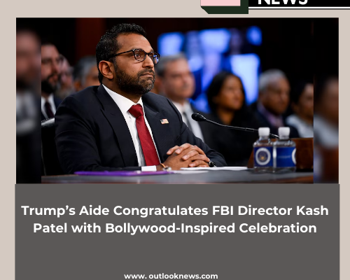 Trump’s Aide Congratulates FBI Director Kash Patel with Bollywood-Inspired Celebration