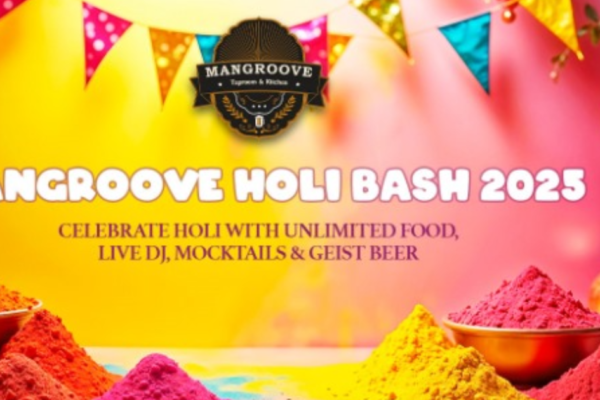 Mangroove Taproom & Kitchen Gears Up for Bangalore’s Most Electrifying Holi Celebration