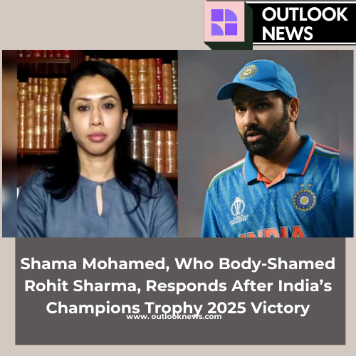 Shama Mohamed, Who Body-Shamed Rohit Sharma, Responds After India’s Champions Trophy 2025 Victory