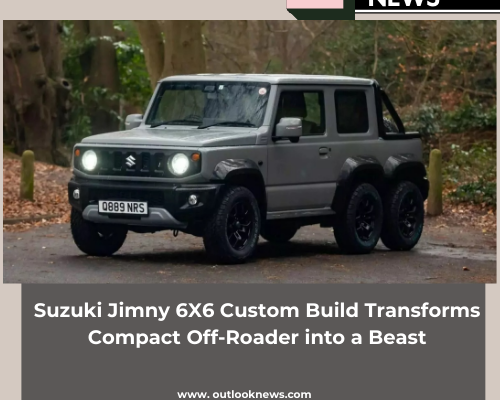 Suzuki Jimny 6X6 Custom Build Transforms Compact Off-Roader into a Beast