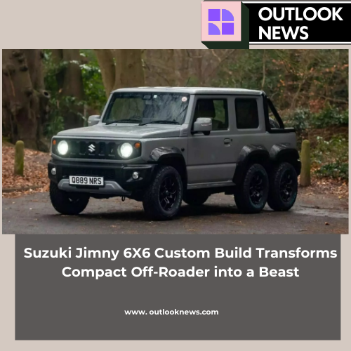 Suzuki Jimny 6X6 Custom Build Transforms Compact Off-Roader into a Beast