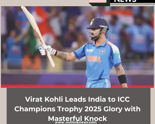 Virat Kohli Leads India to ICC Champions Trophy 2025 Glory with Masterful Knock