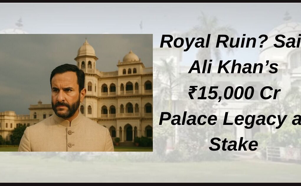 Royal Ruin? Saif Ali Khan’s ₹15,000 Cr Palace Legacy at Stake
