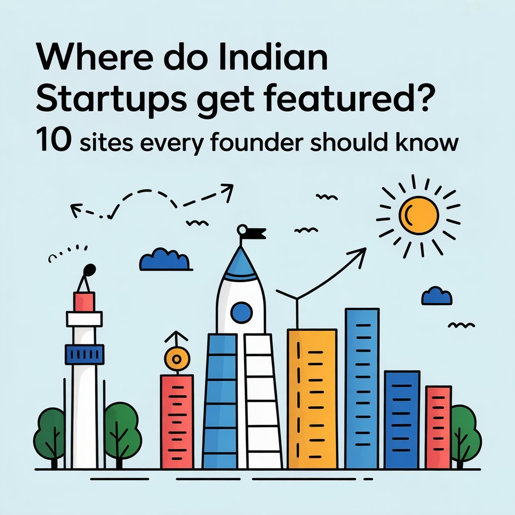 WHERE DO INDIAN STARTUPS GET FEATURED? 10 SITES EVERY FOUNDER SHOULD KNOW