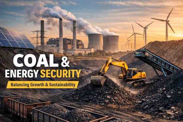 Coal Continues to Anchor India’s Energy Security Amid Renewable Expansion, Says Government