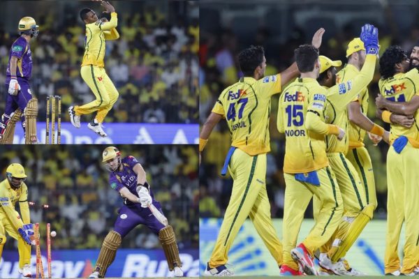 CSK Beat KKR by 32 Runs in IPL 2026 as Spinners Dominate at Chepauk