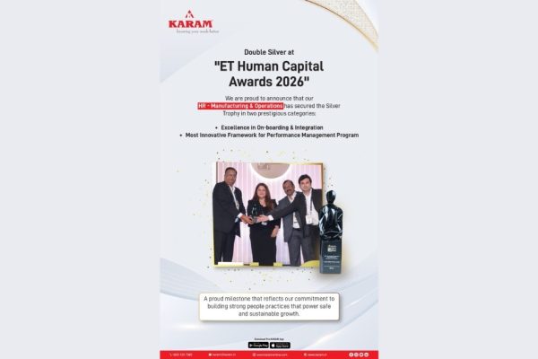 KARAM Safety wins big with two awards at ET Human Capital Awards 2026