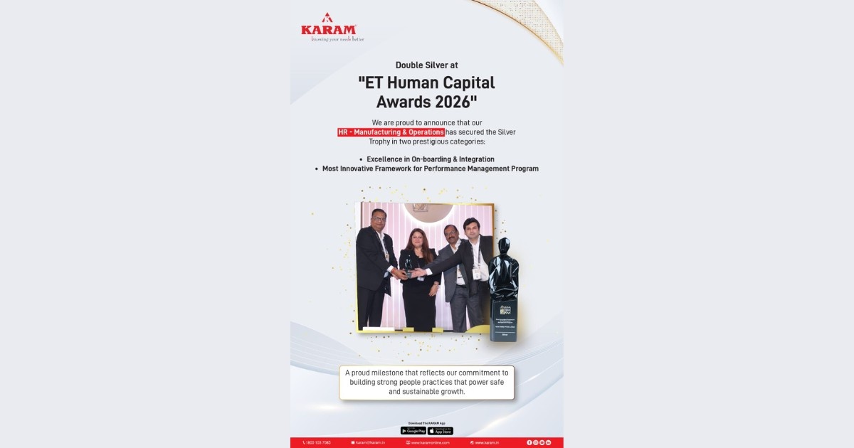 KARAM Safety wins big with two awards at ET Human Capital Awards 2026