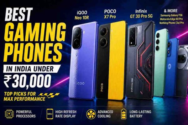 Best gaming phones in India under ₹30,000: From iQOO Neo 10R to Poco X7 Pro — full list and analysis