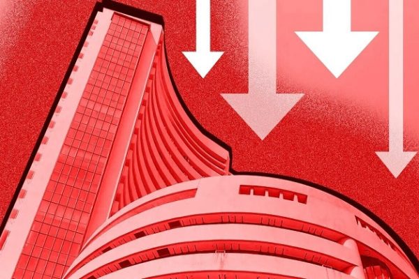 Indian Stock Market Falls for Second Straight Session as Sensex Drops Over 760 Points