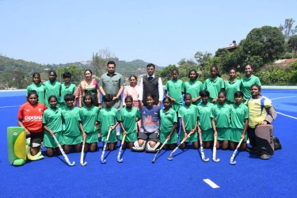 Mandaviya Meets Young Hockey Players in Madikeri, Emphasises Grassroots Talent Development