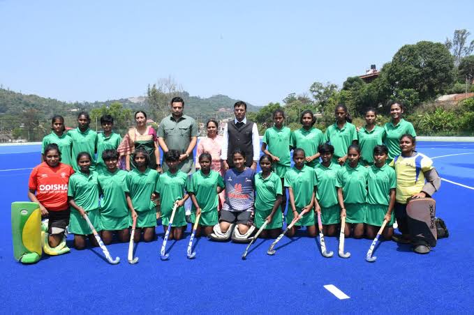 Mandaviya Meets Young Hockey Players in Madikeri, Emphasises Grassroots Talent Development