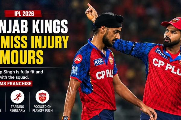 Punjab Kings Deny Injury Concerns Around Arshdeep Singh Amid Mounting Pressure in IPL 2026 Campaign