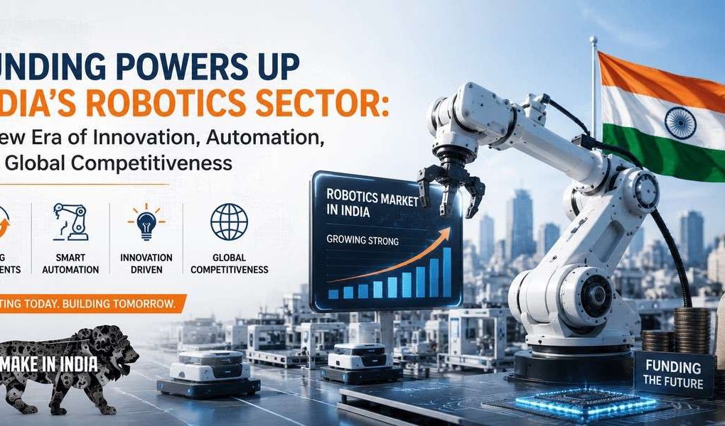 Funding Powers Up India’s Robotics Sector: A New Era of Innovation, Automation, and Global Competitiveness