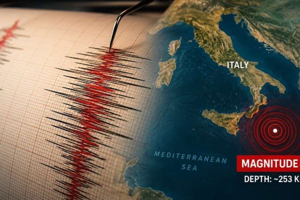 Deep Offshore Earthquake Near Southern Italy Triggers Alerts but No Immediate Reports of Major Damage