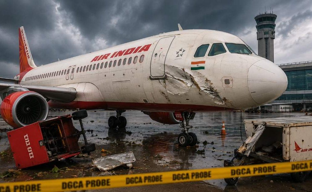 DGCA Orders Probe After Three Air India Aircraft Damaged During Severe Weather at Delhi Airport