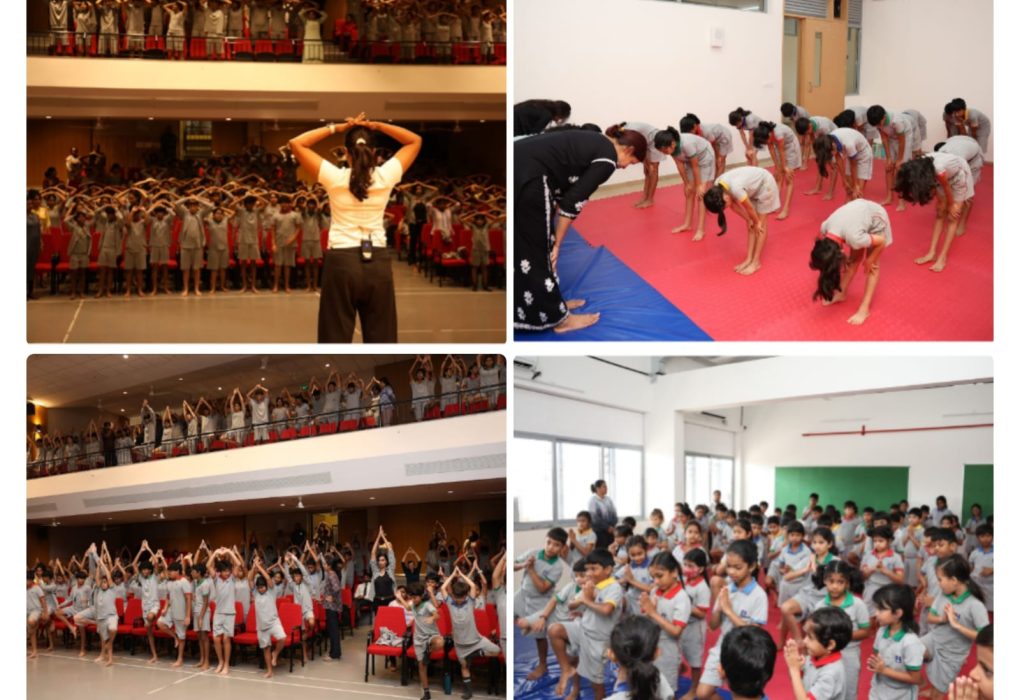 The Gera School Celebrates International Yoga Day with Mindfulness and Wellness Sessions