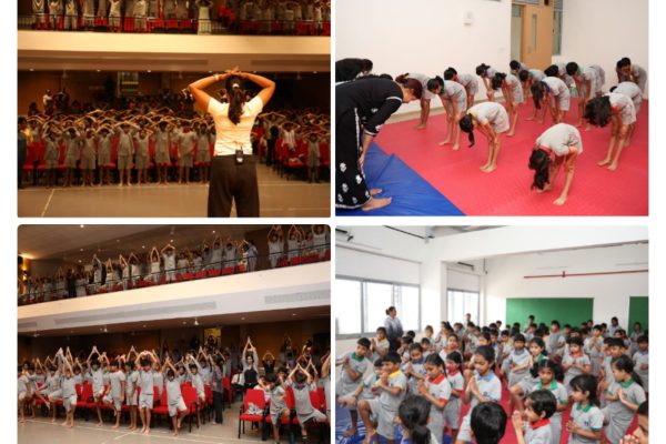 The Gera School Celebrates International Yoga Day with Mindfulness and Wellness Sessions