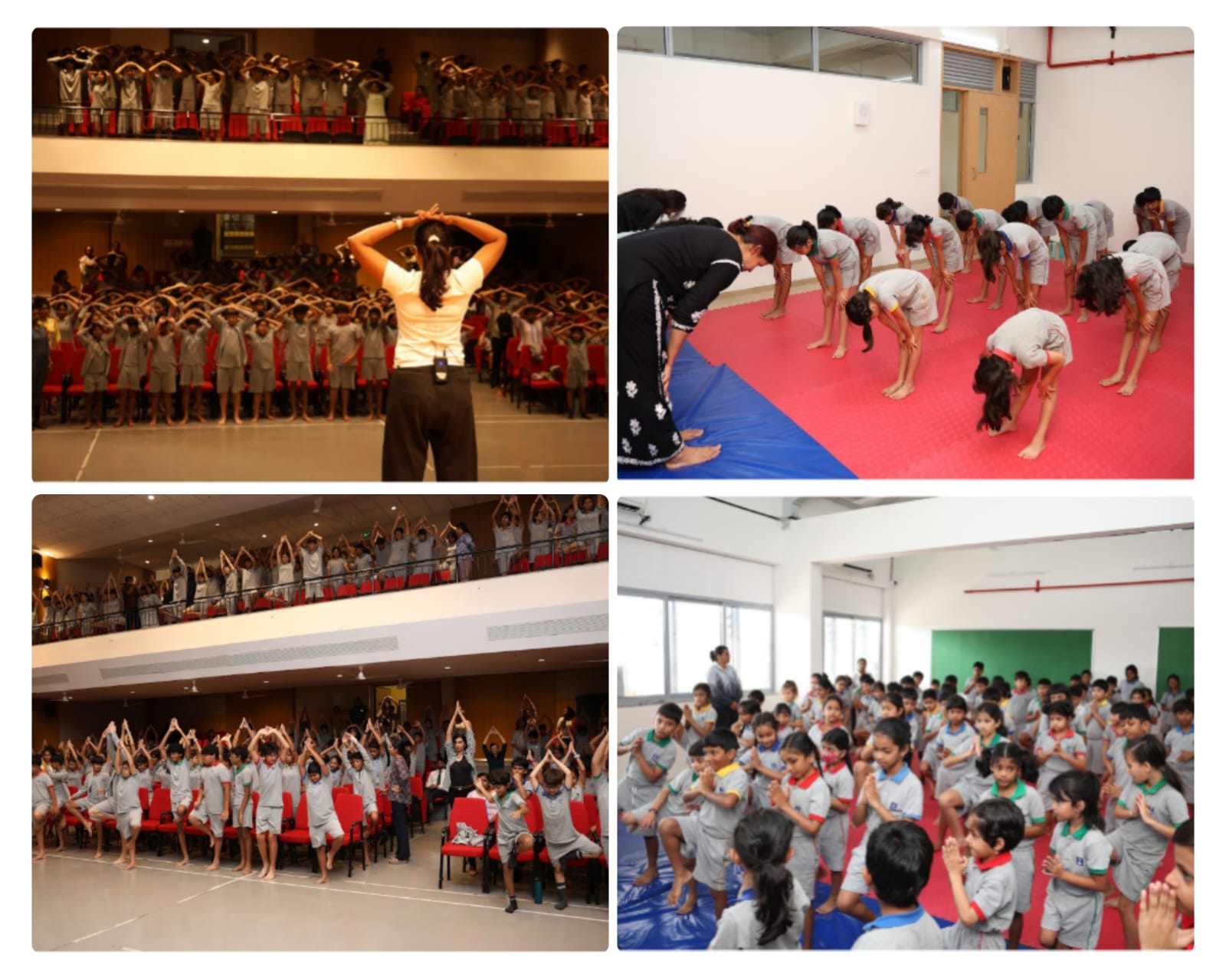 The Gera School Celebrates International Yoga Day with Mindfulness and Wellness Sessions