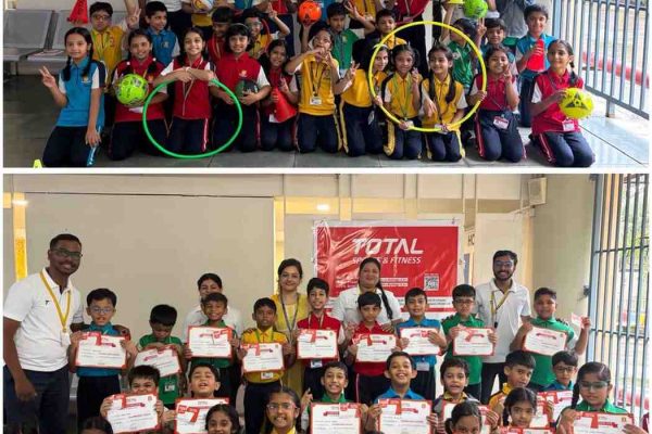 Total Sports & Fitness Engages 500+ Students Through Interactive Sports Sessions Ahead of National Sports Day