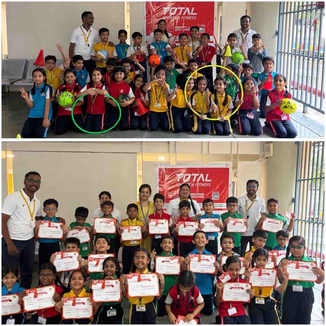 Total Sports & Fitness Engages 500+ Students Through Interactive Sports Sessions Ahead of National Sports Day