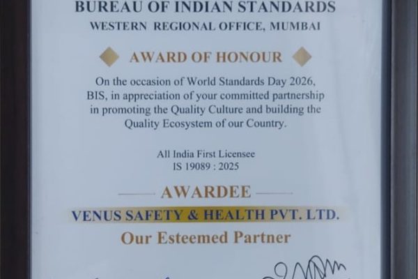 VENUS Safety Achieves Industry Milestone with First ELSA and PAPR Standards Licences in India