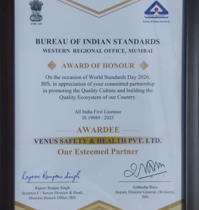 VENUS Safety Achieves Industry Milestone with First ELSA and PAPR Standards Licences in India