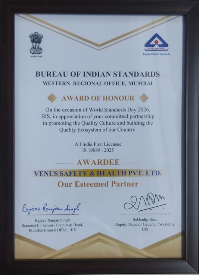 VENUS Safety Achieves Industry Milestone with First ELSA and PAPR Standards Licences in India